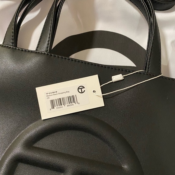 Telfar Medium Shopper Bag - Black - Picture 2 of 3